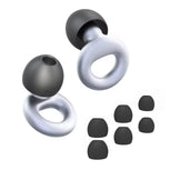 Silicone Earplugs for Swimming Sleep Noise Cancel Noise Reduction-Soundproof Reduce Disturbances -Quality Loop Earplugs